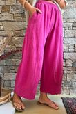 Santos Cushion Cotton Quirky Pant Raspberry?
